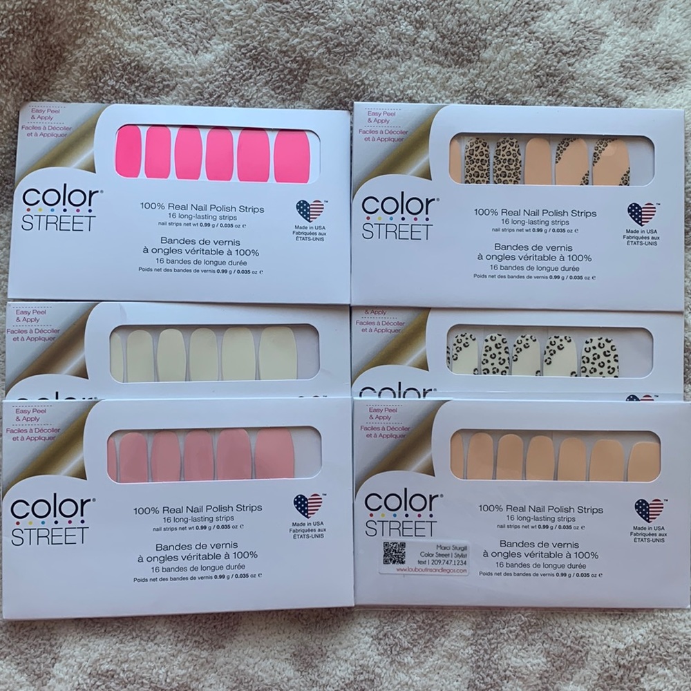 Color Street Nails Set of 6